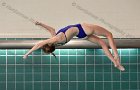 Maddy Morrison  Wheaton College Women's diver Maddy Morrison competes against Babson College, January 11, 2020. - Photo By: KEITH NORDSTROM : Wheaton, Swimming, Maddy Morrison